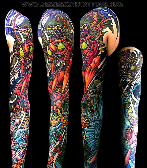 demons tattoo. Angels And Demons Tattoos: