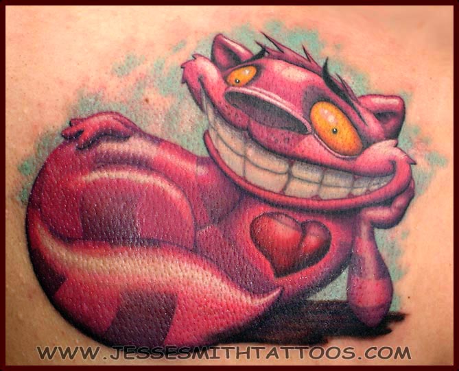 Cheshire Cat : Tattoos :