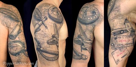 tattoos/ - Travel Themed Tattoo - 109070