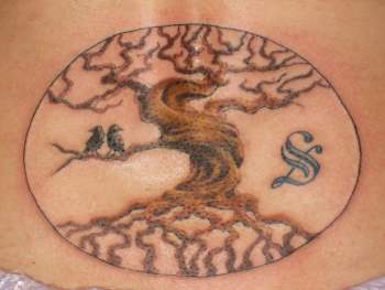 Looking for unique Khalil Rivera Tattoos?  Symbolic tree tattoo