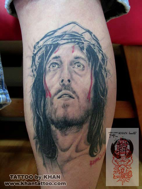 jesus tattoos. Khan - Jesus Tattoo