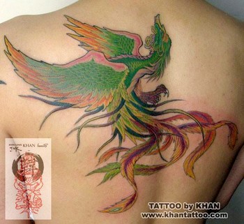 Kids Tattoos on Off The Map Tattoo   Tattoos   Khan   Big Phoenix Tattoo