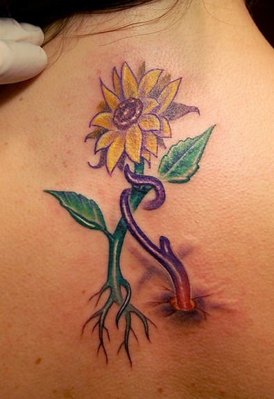 sunflower tattoos pictures. Sunflower Tattoo