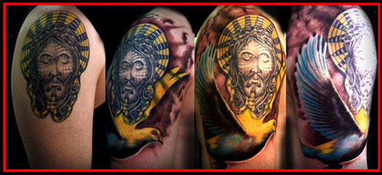 christian dove tattoos