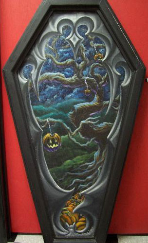 Darrin White - COFFIN PUMPKIN TREE