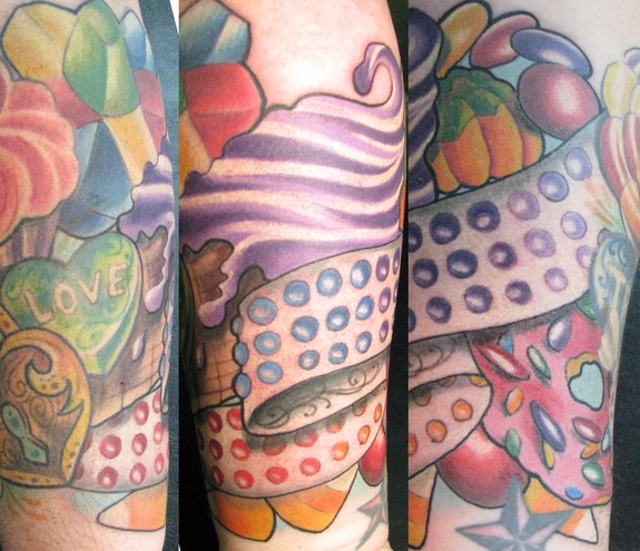 Keyword Galleries Color Tattoos New School Tattoos Custom Tattoos Sleeve