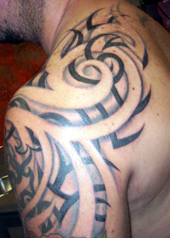 This tribal was added onto the rose tribal coverup