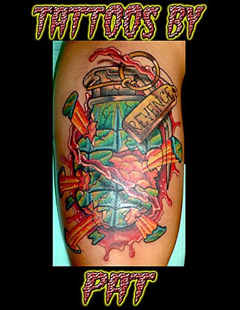 Pat Patterson - Grenade Tattoo