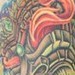 Tattoos - tiki god half body - 35817