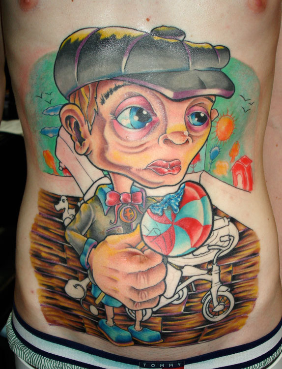 Cartoon Tribal Tattoo. spoiled brat. Posted by tattoo designs at 12:55 PM 