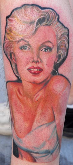 pin up marilyn monroe tattoos. Mario Rosenau - Marilyn Monroe