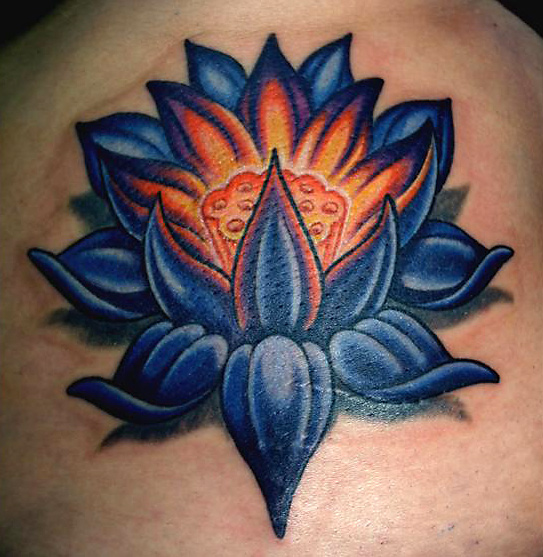 Mike Cole Blue Lotus Tattoo