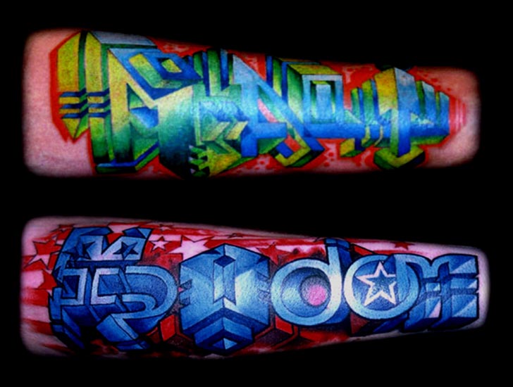 about kim kardashian: grafitti tattoo
 Graffiti Star Designs