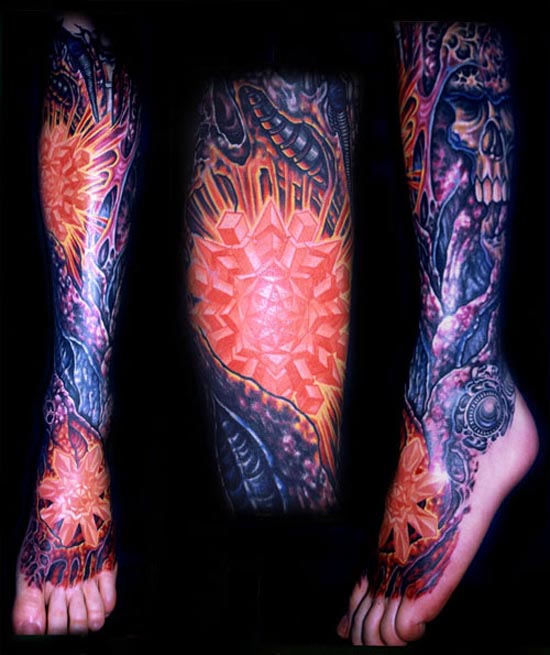star tattoos on legs. Comments: bio organic star leg