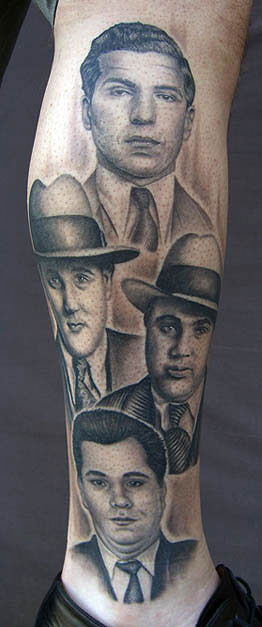 Looking for unique Portrait tattoos Tattoos the real gangsters