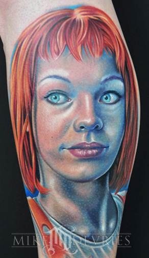 fifth element tattoo. Mike DeVries - Fifth Element