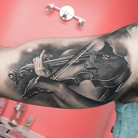 tattoos/ - Violin Tattoo - 113714