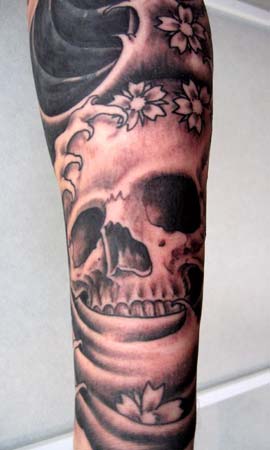 Looking for unique Traditional Japanese tattoos Tattoos Skull in Water