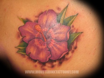 Pete Ballesty - Hibiscus Tattoo