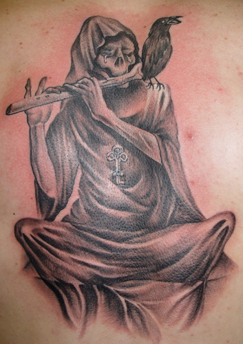 grim reaper tattoos. Evil Grim Reaper Tattoos