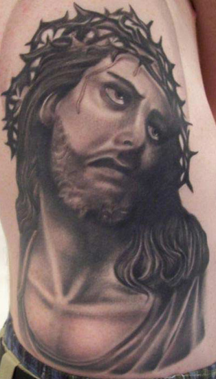 tattoos of jesus. Religious Jesus Tattoos