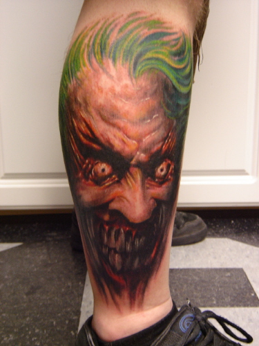 Looking for unique Paul Acker Tattoos Joker click to view large image