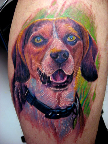 Looking for unique Portrait tattoos Tattoos Dog Portrait