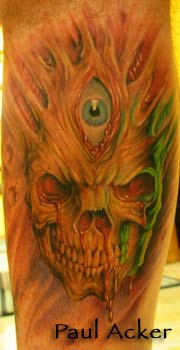 Paul Acker - Three Eyed Skull