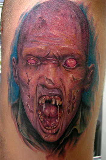 Looking for unique Portrait tattoos Tattoos Zombie Rot