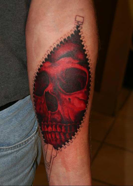 Trendy Skull Tattoo For Mans