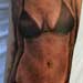 Tattoos - Realistic Girl in a Bikini Tattoo - 25288