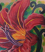 Tattoos - chest lily - 27565