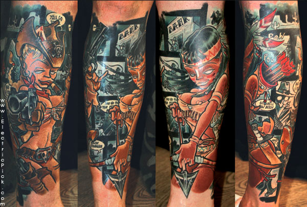 Comic Tattoos