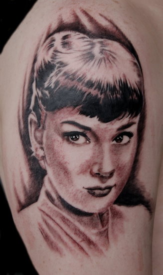 Looking for unique Tattoos Audrey Hepburn click to view large image