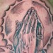 praying hands Tattoo Design Thumbnail