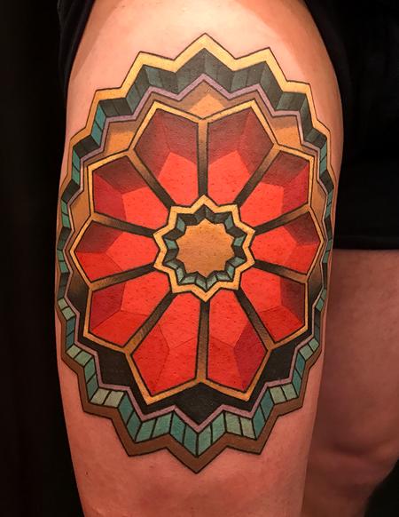 tattoos/ - 3D Geometric Design - 128063