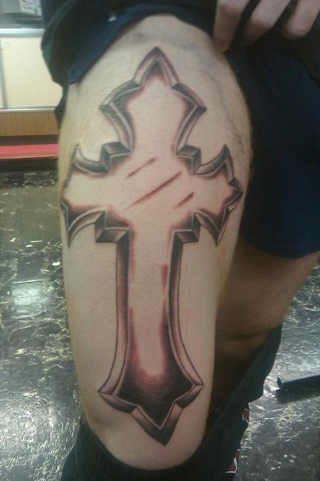 tattoos/ - big cross - 66715