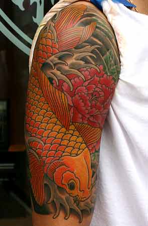 japanese phoenix tattoo sleeve
