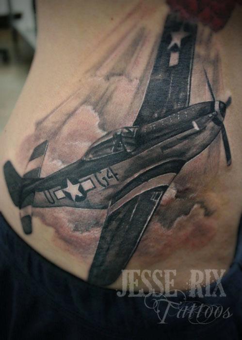 Jesse Rix p52 mustang tattoo Large Image