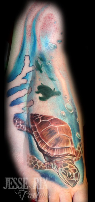 Tattoos · Page 1. Freehand Sea Turtle. Now viewing image 7 of 120 previous