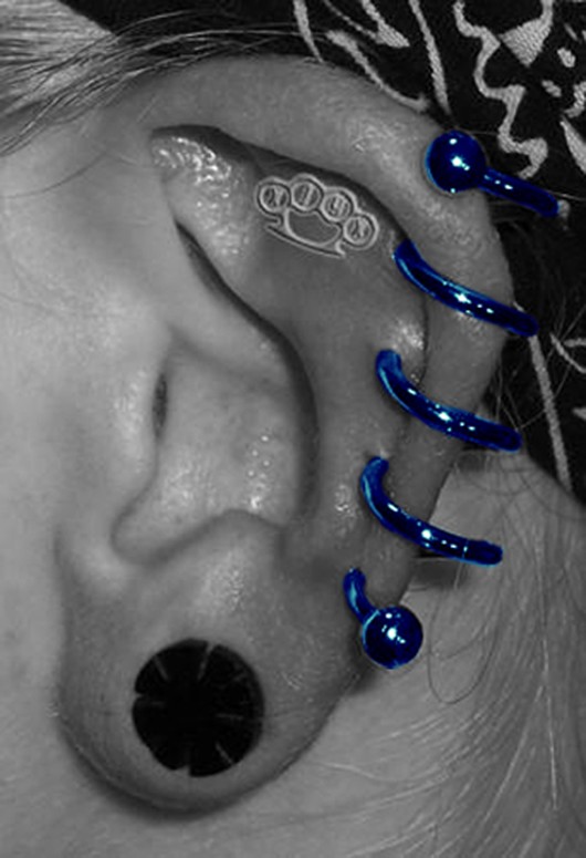 Keyword Galleries: Ear Body Piercing, Misc Body Piercing, Industrial Body 