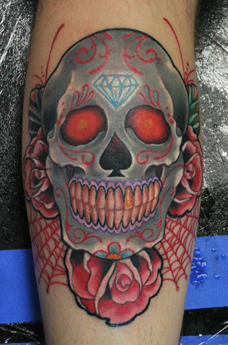 sugar skull tattoo. Tattoos Misc. Sugar skull