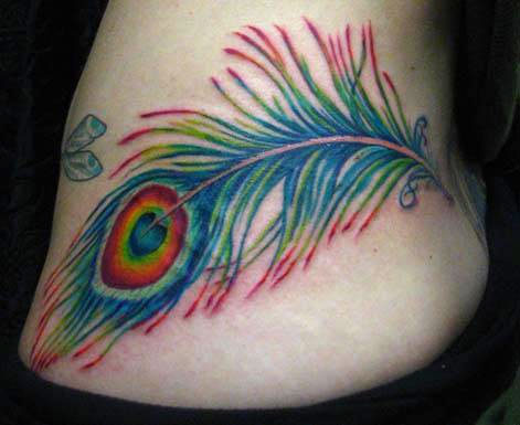 Peacock Feather Tattoo