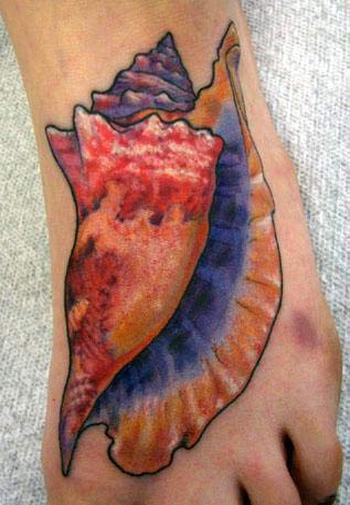 Jeff Croci - Seashell Tattoo