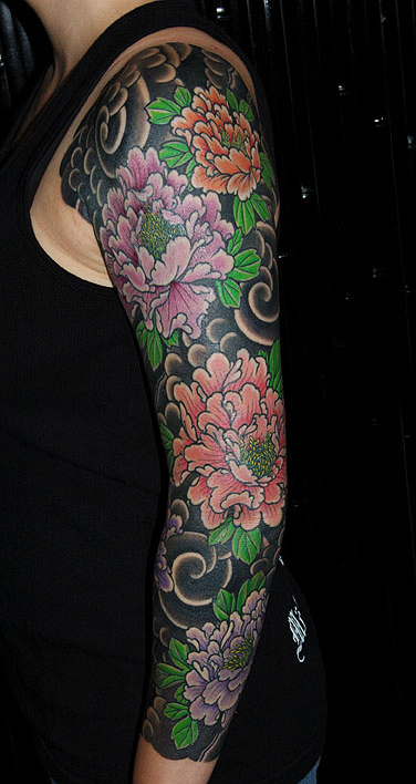 sleeve tattoos clouds. Comments: full sleeve with