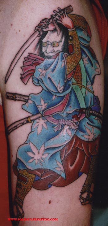 Japanese+samurai+warrior+tattoos