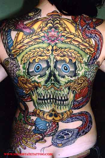 japanese skull tattoos. Skull Tattoos,