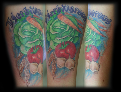 veggie tattoo