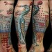 Tattoos - Dali leg sleeve - 37417