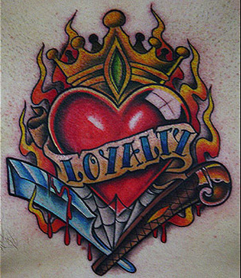Looking for unique Traditional Old School tattoos Tattoos Loyalty heart